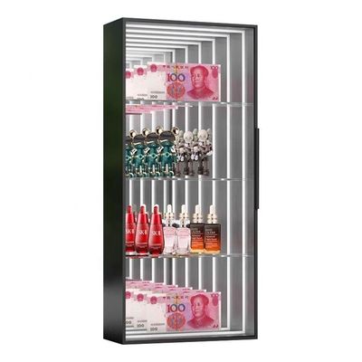Tendencia Infinity Mirror Display Case para joyería Cosmética Perfume y Reloj Personalizable