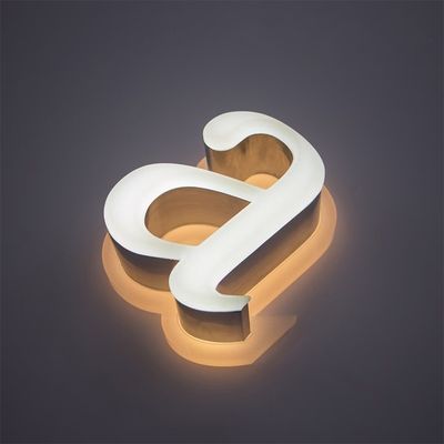 50000 horas de vida útil de la luz de la letra LED señal de luz para caracteres luminosos que muestran