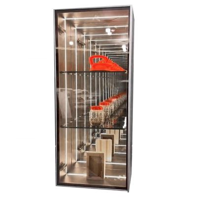 Casilla de pantalla de espejo de abismo infinito de alta luminosidad LED para decoraciones de productos 2024