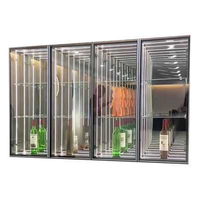 Exclusivo Infinity Mirror Display Case para la colección de minifiguras Lego