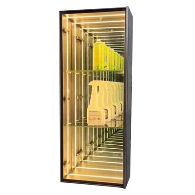 Exclusivo Infinity Mirror Display Case para la colección de minifiguras Lego