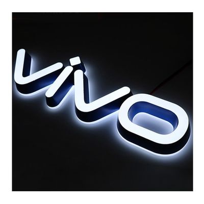 Tamaño personalizado Frontlit y backlit 3D LED Canal de letras de signos para la publicidad de la puerta