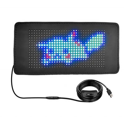 Panel de visualización de luz LED flexible con ángulo de visión alto para la ventana del automóvil