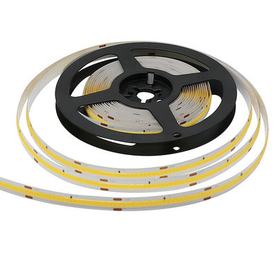 3- Alta CRI 90 LED Color DC24V LED sin puntos Cob Strip 528Leds para iluminación flexible
