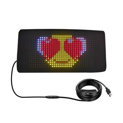 Signo LED de publicidad 5V con LED USB para automóviles Control de aplicación Bluetooth
