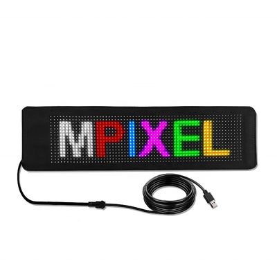 Animación de patrón de rodadura Imagen Panel de control de la aplicación Bluetooth Pantalla de señalización de automóvil LED flexible