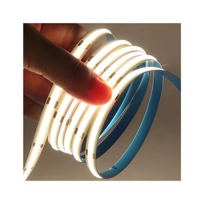 Ángulo de haz de 180 grados 5mm Ultra Slim COB Strip Light para iluminación de hogar inteligente flexible