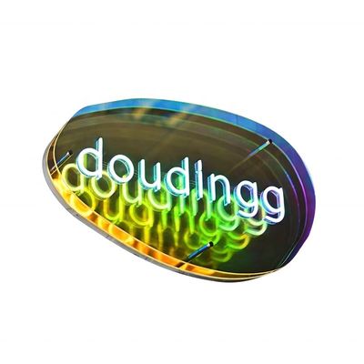 Letra LED personalizada Luz de espejo abismo para espejo mágico Infinity Mirror Logotipo de signo