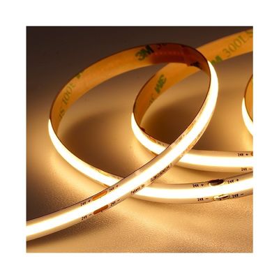 Lámparas de banda LED de 24V COB personalizables 220V DC24V Cinturón de luz de interior COB para la decoración del hogar
