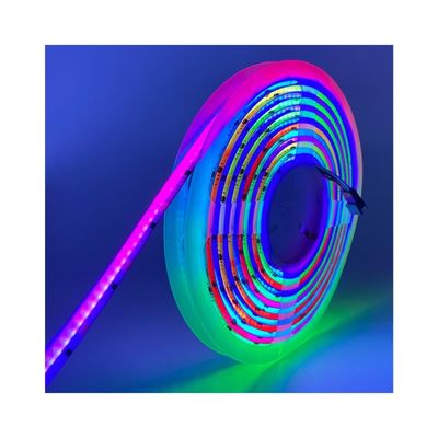 Color cambiante multicolor flexible COB LED luz de banda 16,4 pies 5m 24V para habitación dormitorio fiesta decoración bricolaje