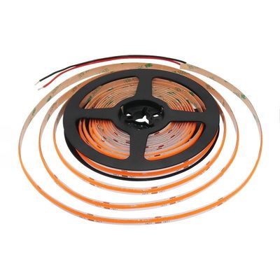 Coloridas luces de vacaciones en el hogar 24V RGBCW banda LED Cob direccionable con controlador y 6000lm