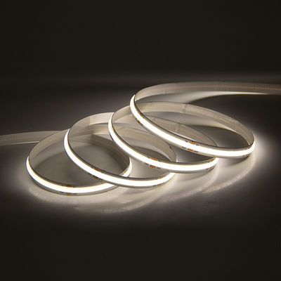 Coloridas luces de vacaciones en el hogar 24V RGBCW banda LED Cob direccionable con controlador y 6000lm