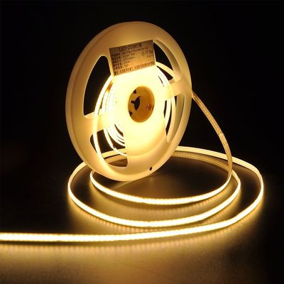Coloridas luces de vacaciones en el hogar 24V RGBCW banda LED Cob direccionable con controlador y 6000lm