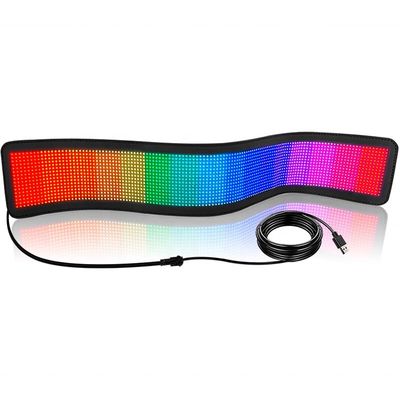 Módulo LED impermeable controlado por aplicación de teléfono inteligente para pantalla de pantalla de panel LED flexible