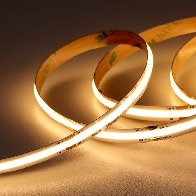 Kit de luz de banda LED de COB cortable 24v con 50000 horas de vida útil y varios colores blanco