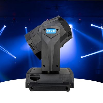 Alto flujo luminoso 230w Led Spot Moving Head Light Dj BSW con luces de escenario de tira Led