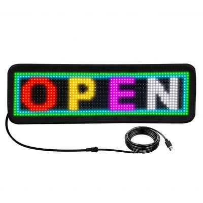 Display de coche de pantalla RGB programable con pegatina ultra delgada y control de APP telefónico