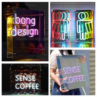 Tiendas de decoración de fiestas de bar Infinity Neon Sign Board con señales electrónicas personalizadas