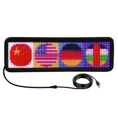 16*64/16*96/32*64/32*96 Display de mensajes LED para automóviles para animación de desplazamiento programable