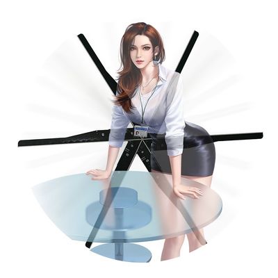 Pantalla de hologramas 3D con publicidad exterior y tiempo de respuesta de 10 ms