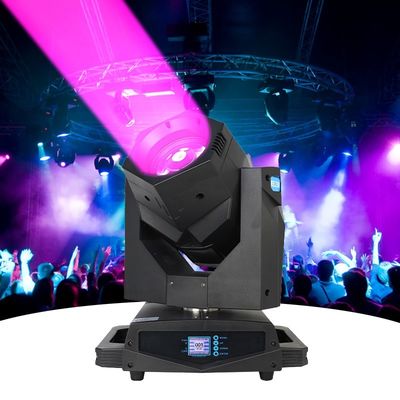 Luz de cabeza móvil LED Proyector Gobo Dmx 230w Luzes de punto de haz de led con anillo led Rgb