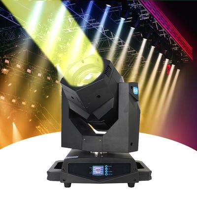 Luz de cabeza móvil LED Proyector Gobo Dmx 230w Luzes de punto de haz de led con anillo led Rgb