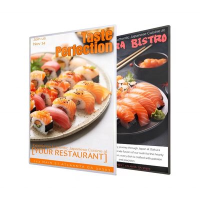 Caja de luz LED ultra delgada para la luz de trabajo en la comercialización de restaurantes y cines Negro/Plata