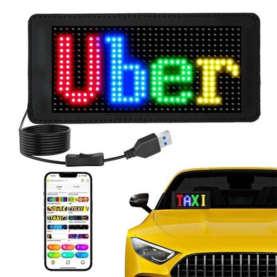 Display LED de matriz de color RGB móvil para necesidades publicitarias de vehículos