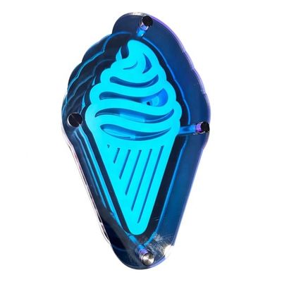 Espejo 3D Infinito Mini RGB Signo de Neón Acrílico LED Letras Light Box Signo