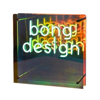 Acrílico Personalizado 3D LED Letras de Canal de Pista Neón Espejo Infinito Iluminación de Signos LED