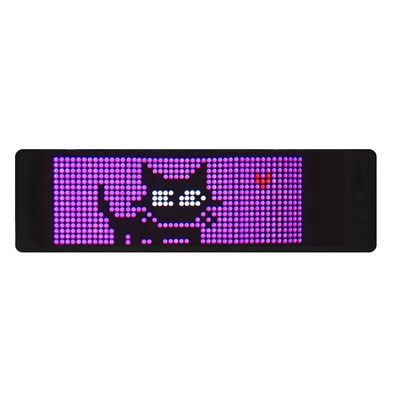 800-1100 cd/m2 Brillo Panel LED portátil flexible de visualización señal de luz para interiores