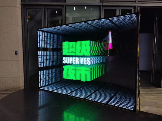 Tablero de anuncios de espejos LED infinitos para 2024 Hologramas Fans Decoración superior esencial