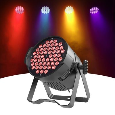 Luz de escenario LED Par Light Rgb 54 * 3w 3in1 Led Par puede iluminar la salida de la fiesta de DJ Disco