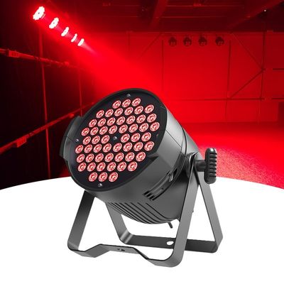 Iluminación de escenario profesional 54*3w LED Par Light con control DMX y activación de sonido