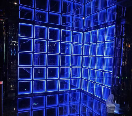 Revoluciona tu estrategia publicitaria con las luces de espejo de la capa de abismo del holograma 3D