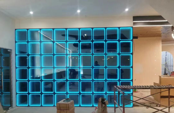 Revoluciona tu estrategia publicitaria con las luces de espejo de la capa de abismo del holograma 3D