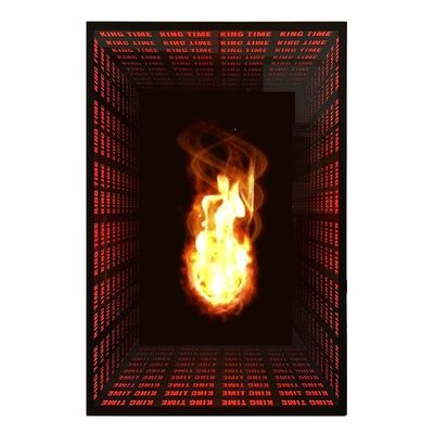 Display de holograma 3D de ventilador de LED delicado para el espejo infinito