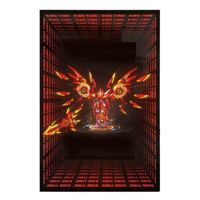Fuente de alimentación de CA LED Fan Infinity Mirror Track Channel Letters para pantalla de hologramas 3D