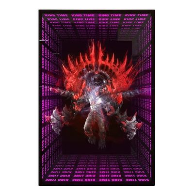 MirrorInfinity Mirror LED 3D con letras acrílicas y efecto 3D de holograma