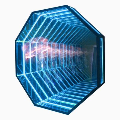 Signo de espejo LED personalizado delicado con holograma 3D y 300000 horas de vida útil