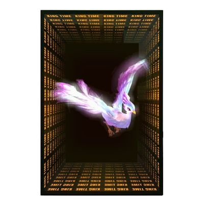 Transforma tu edificio con nuestro proyector de hologramas 3D y la lámina de espejo infinito