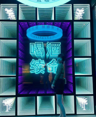 Líneas de LED Fuente de luz Diseños personalizados para Holograma 3D Magic Infinity Mirror Light Box