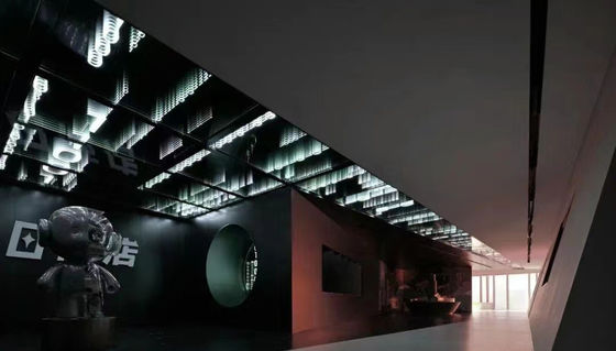 Fuente de alimentación de CA Neno Luces Logotipo animado Imagen de reproducción Control remoto Holograma Ventilador Infinity Mirror