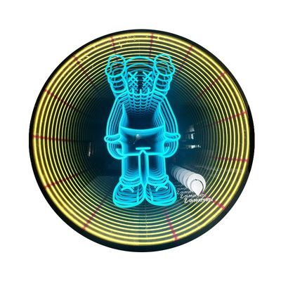 Las luces Neno iluminan el sentido profundo de nuestro signo de iluminación electrónico Infinity Mirror
