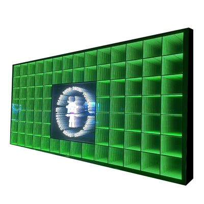 Neón de acero inoxidable espejo infinito LED logotipo letra ICONES para fiesta y decoración del hogar