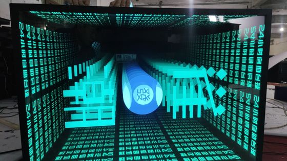 Infinite Visual Art Light Box Melle Abyss Mirror 3D Luminous Letter Logotipo cartelera de neón