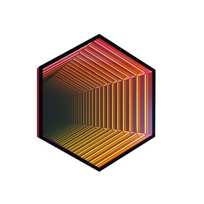 Magia Mirror ilimitado Personalizado 3D Flexible LED forma de neón para el consumo de energía