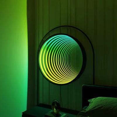 Magia Mirror ilimitado Personalizado 3D Flexible LED forma de neón para el consumo de energía